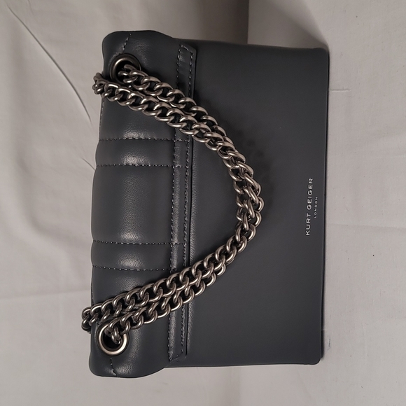 Leather Mini Kensington Crossbody Bag KURT GEIGER - Picture 2 of 11
